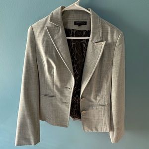 Express light gray women’s blazer, size 6